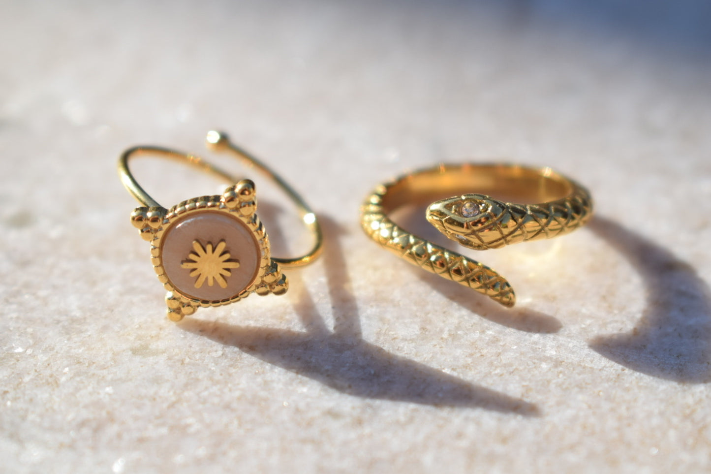 Barcelona Peach Ring Gold
