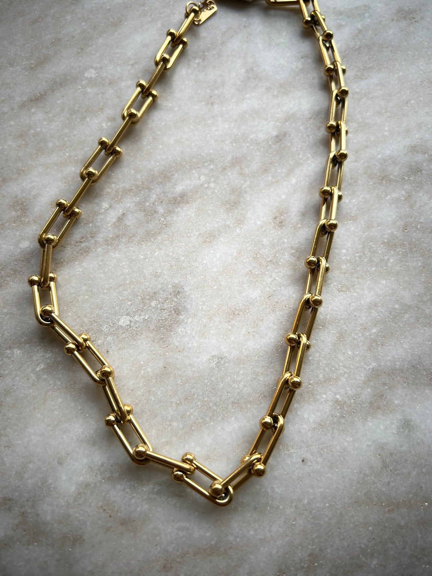 London Chain Necklace Gold