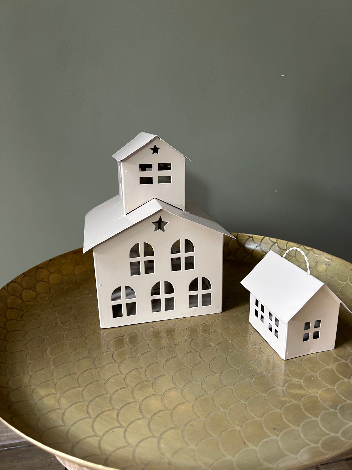 Mini Huisje Beige