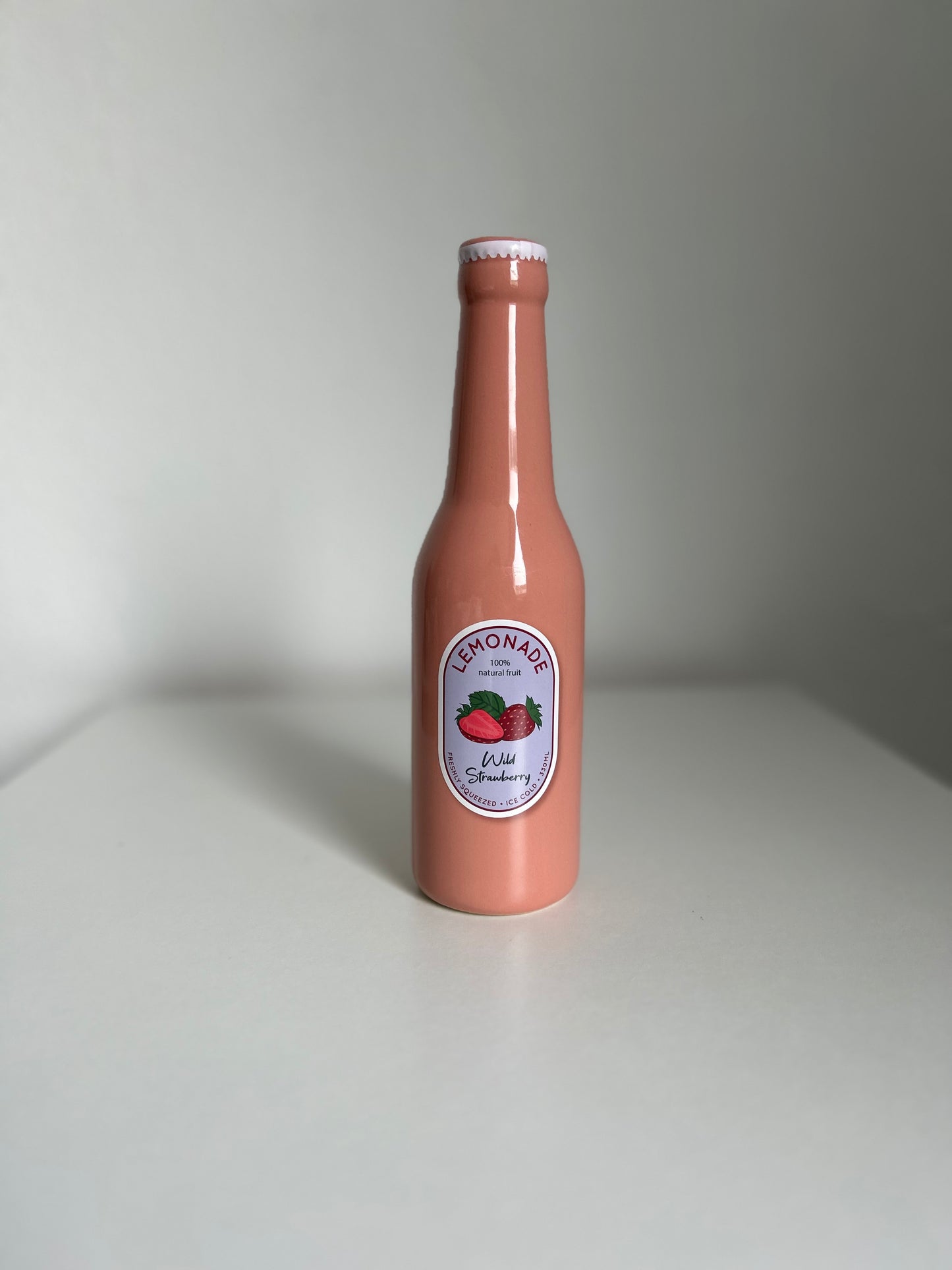 Vaas Fles Lemonade Roze
