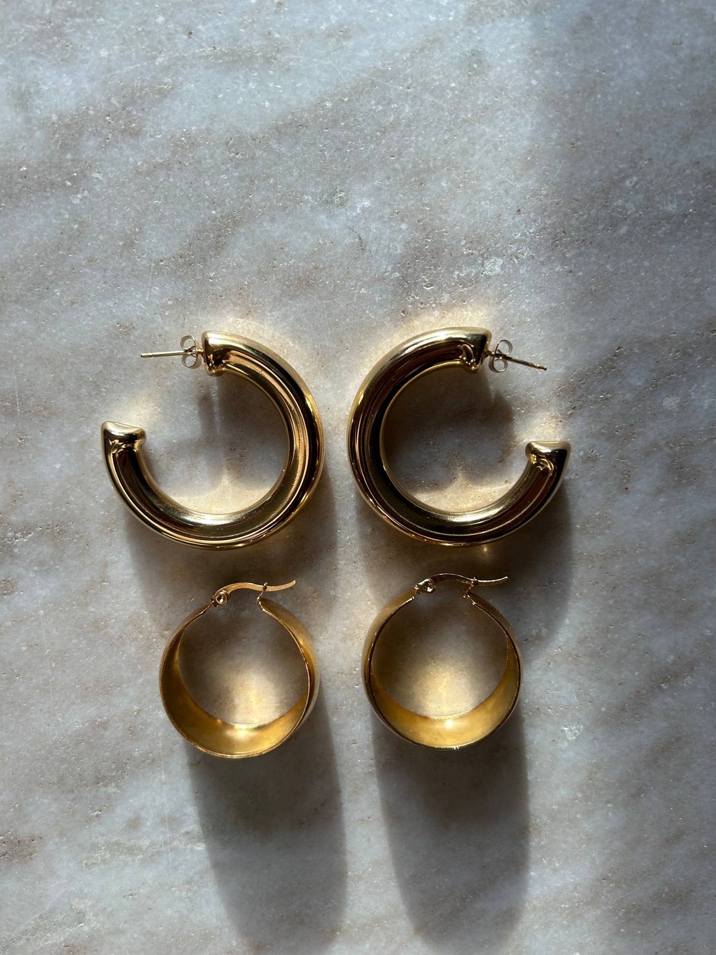 Rome Oorbellen Goud