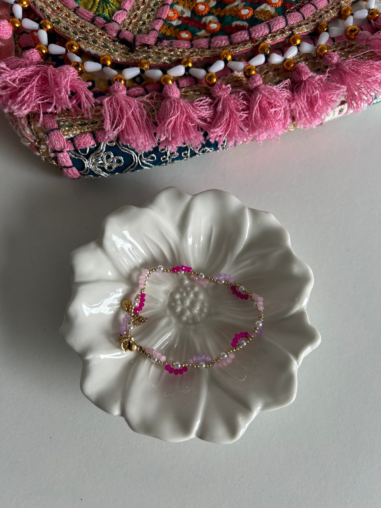 Bloem Schaaltje / Schoteltje Wit