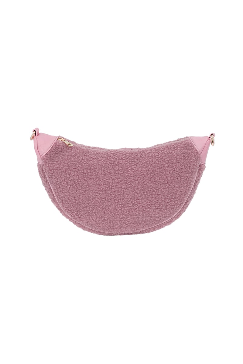 Fluffy Teddy tas - wit
