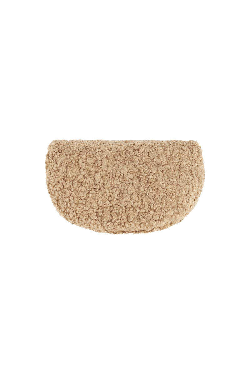Basic teddy tas - Gebroken wit