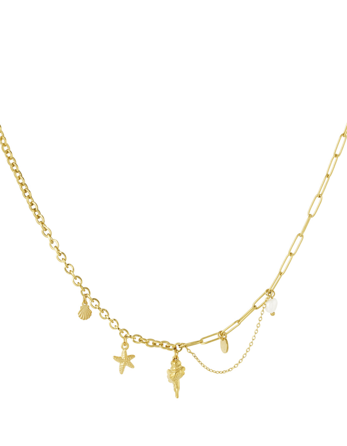 Sea La Vie Ketting Goud