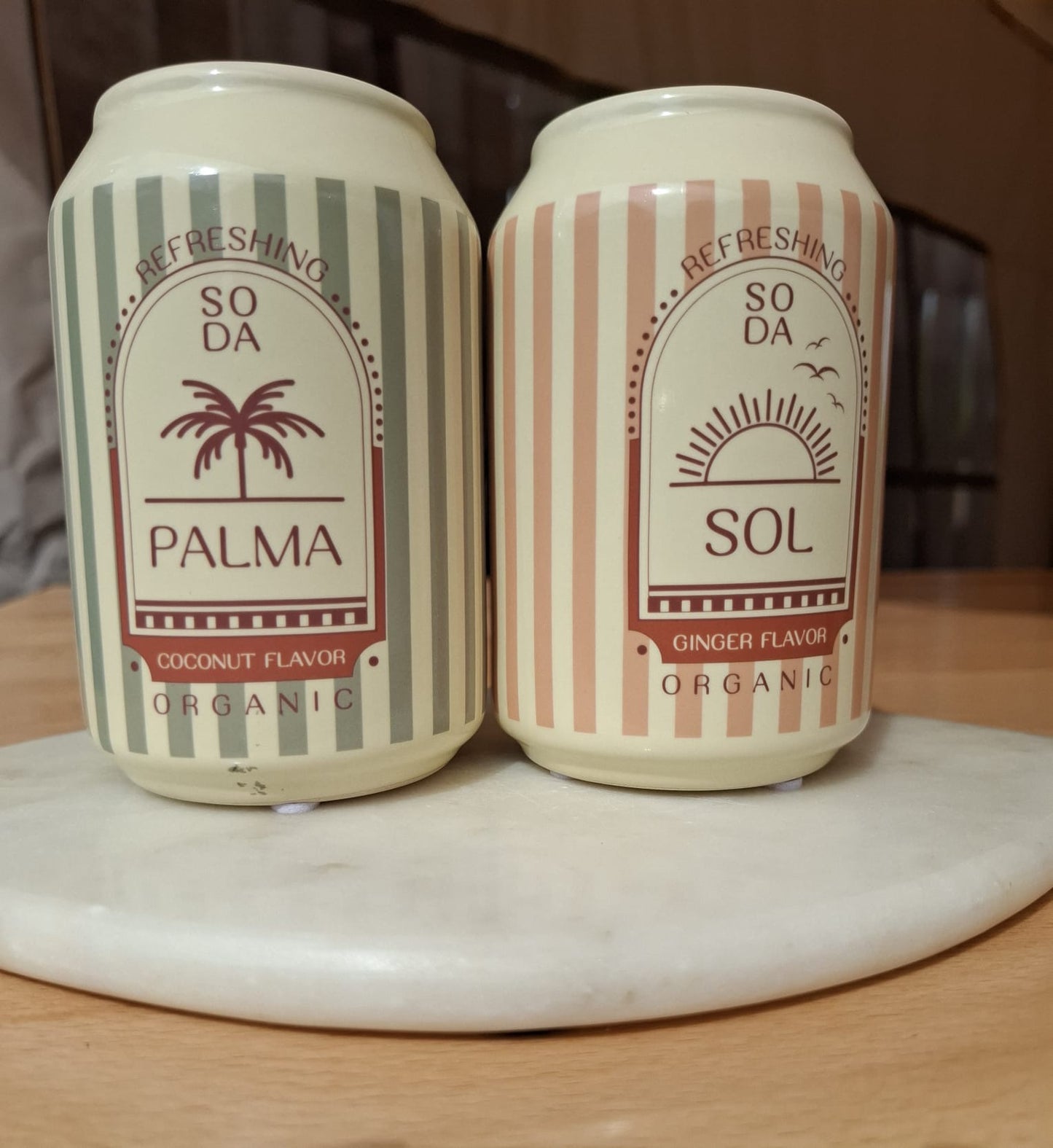 PALMA blik vaasje
