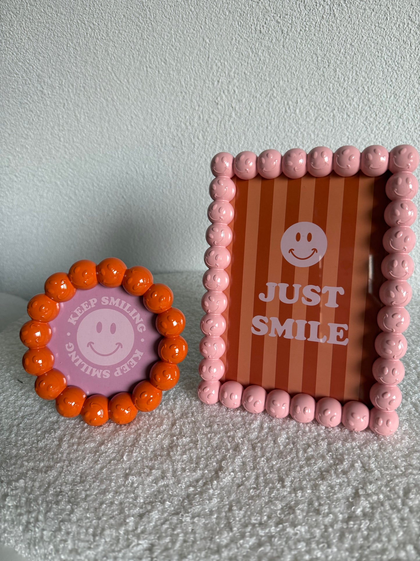Pink Smiley Just Smile