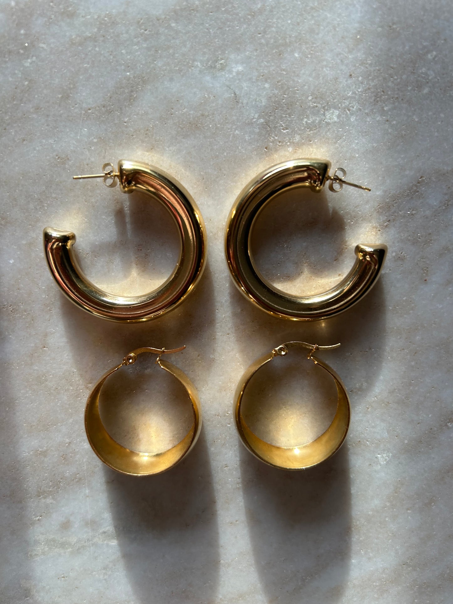 Rome Oorbellen Goud