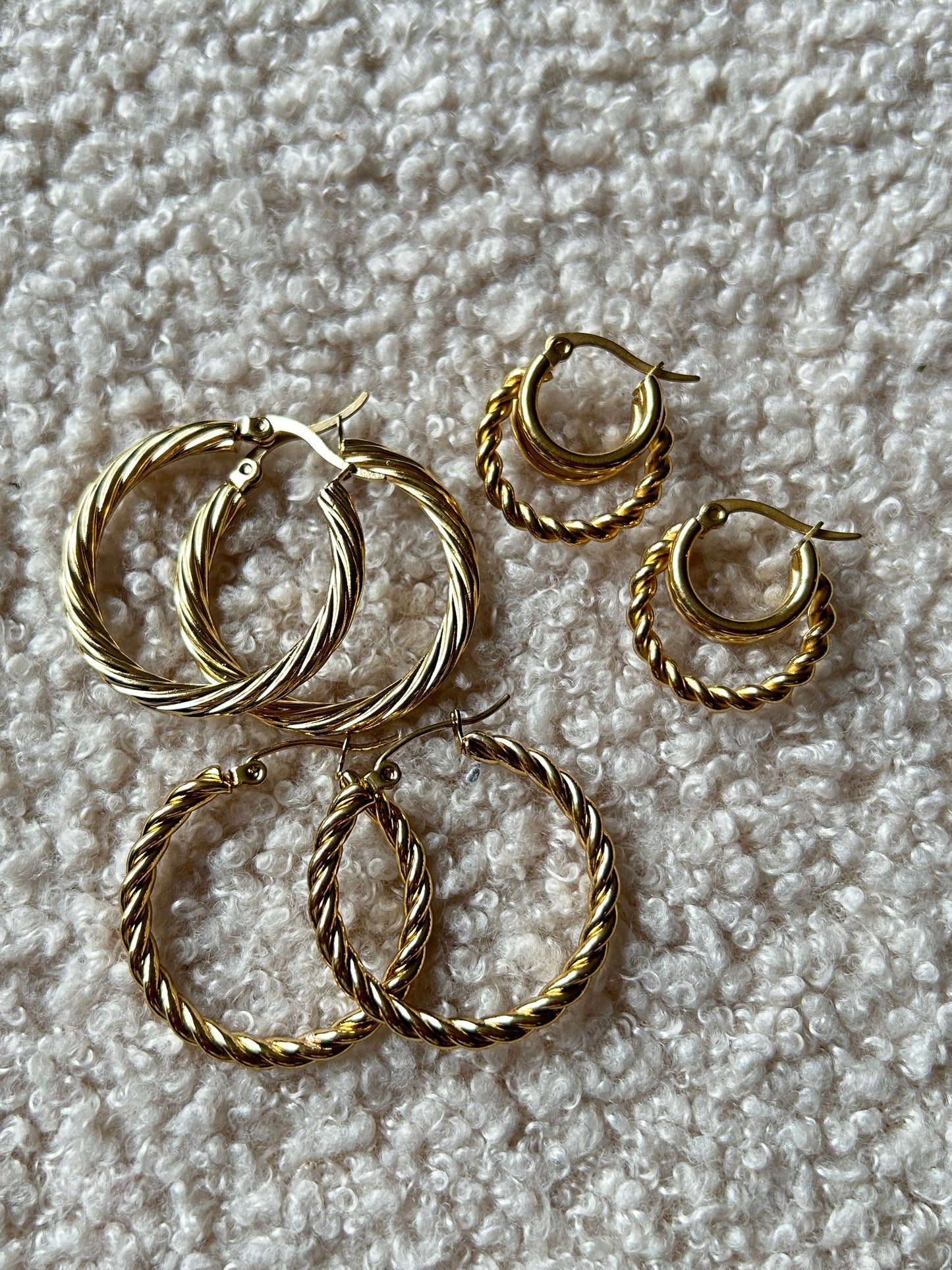 Montparnasse Oorringen Goud