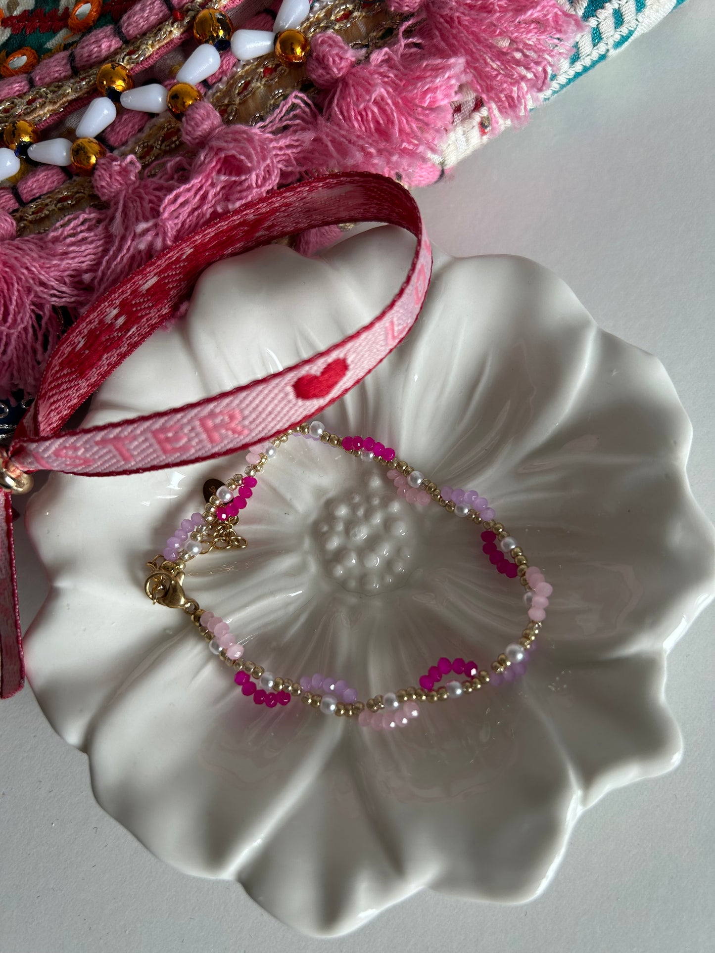 Bloem Schaaltje / Schoteltje Wit