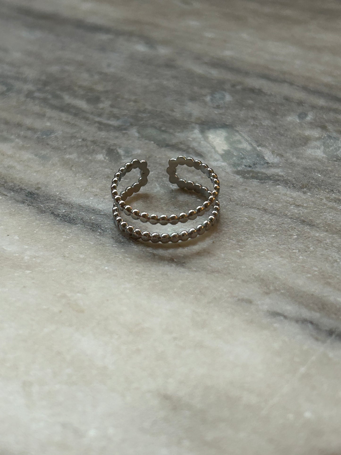 Torremolinos Dubbele Ring Zilver