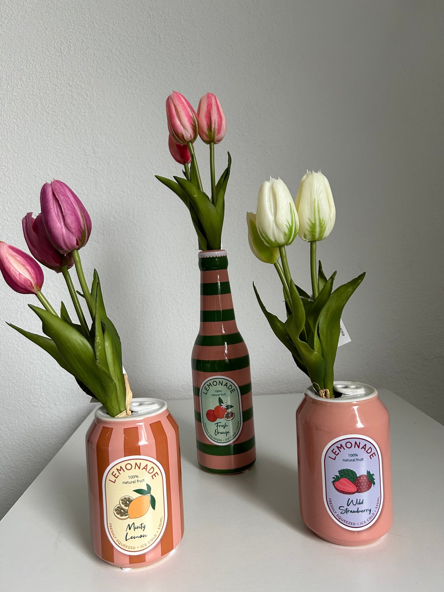 Vaasje Limonade Pink