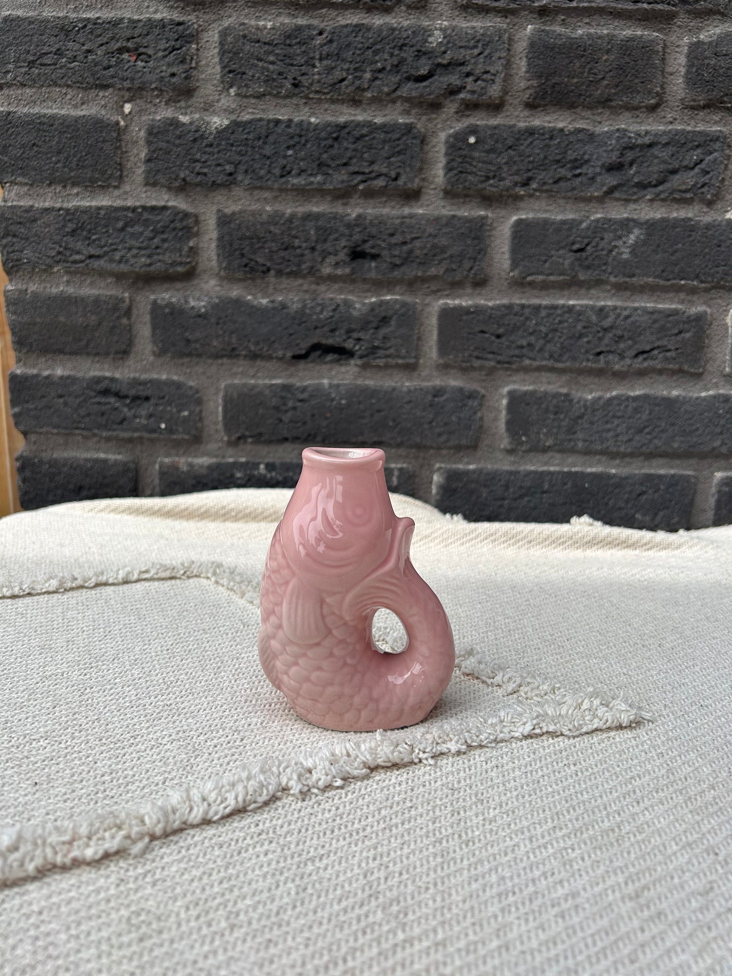 Licht roze Fish vaasje