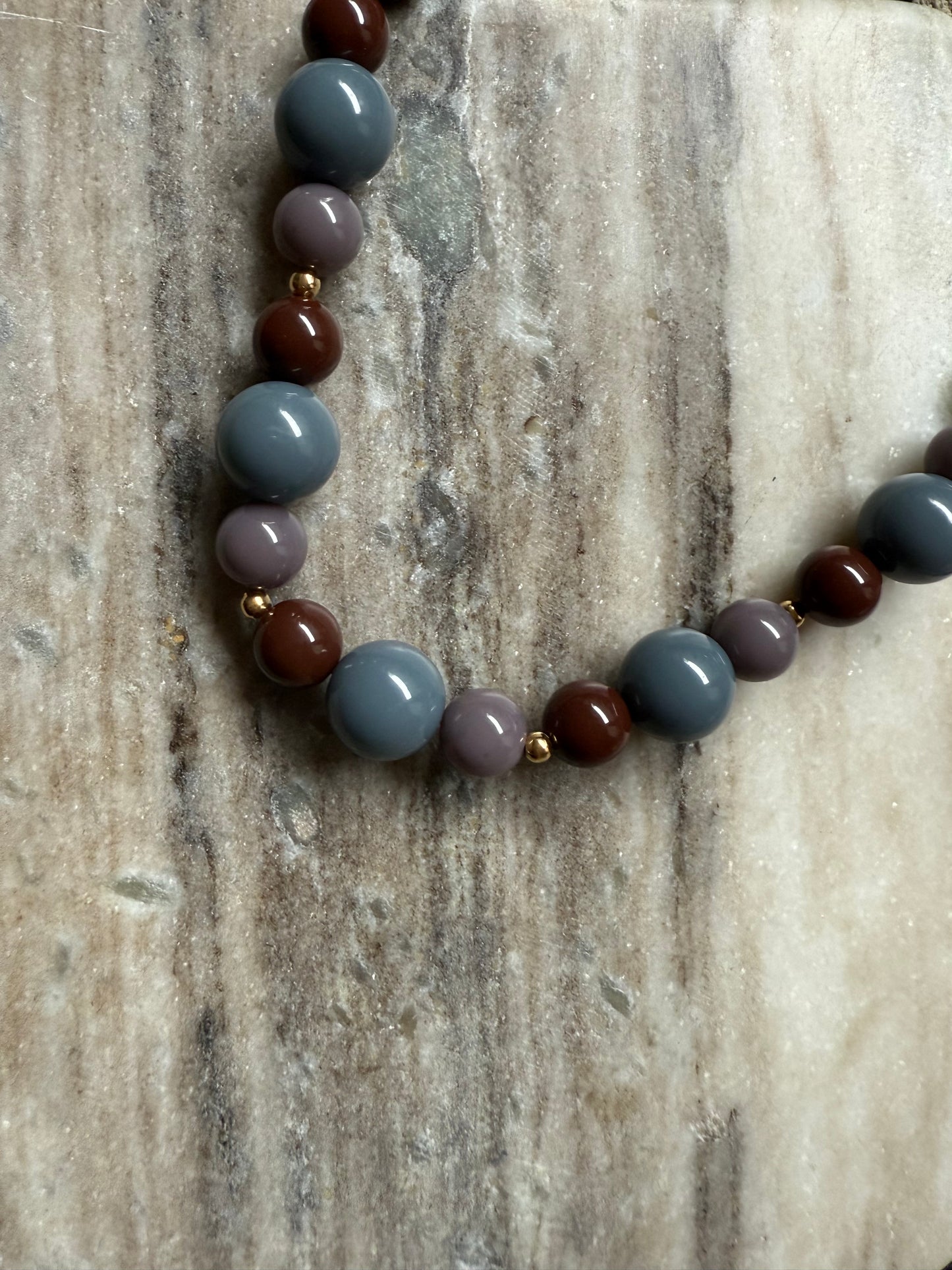 Ketting Bolletjes Mix kleurtjes