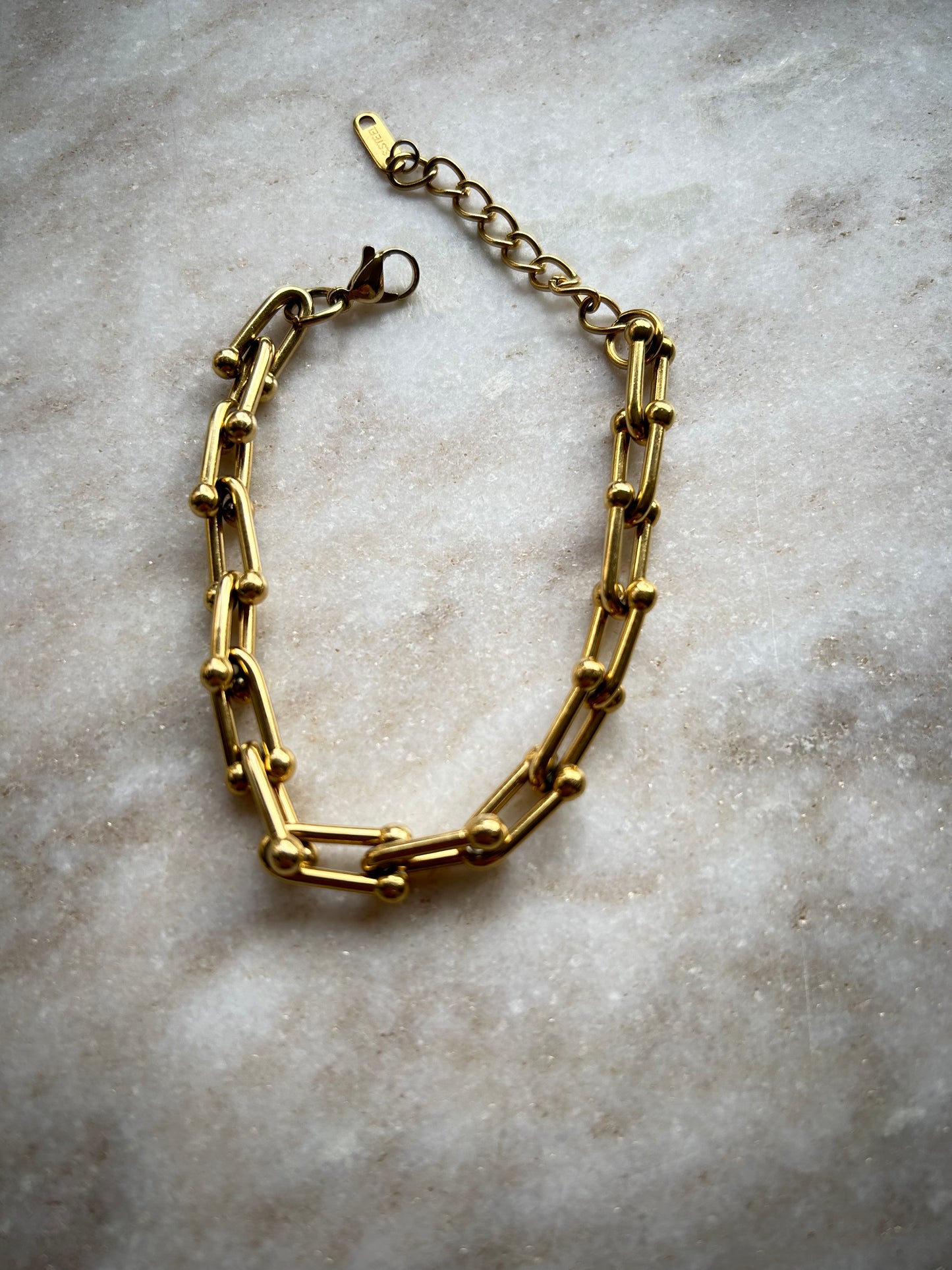 London Chain Bracelet Gold