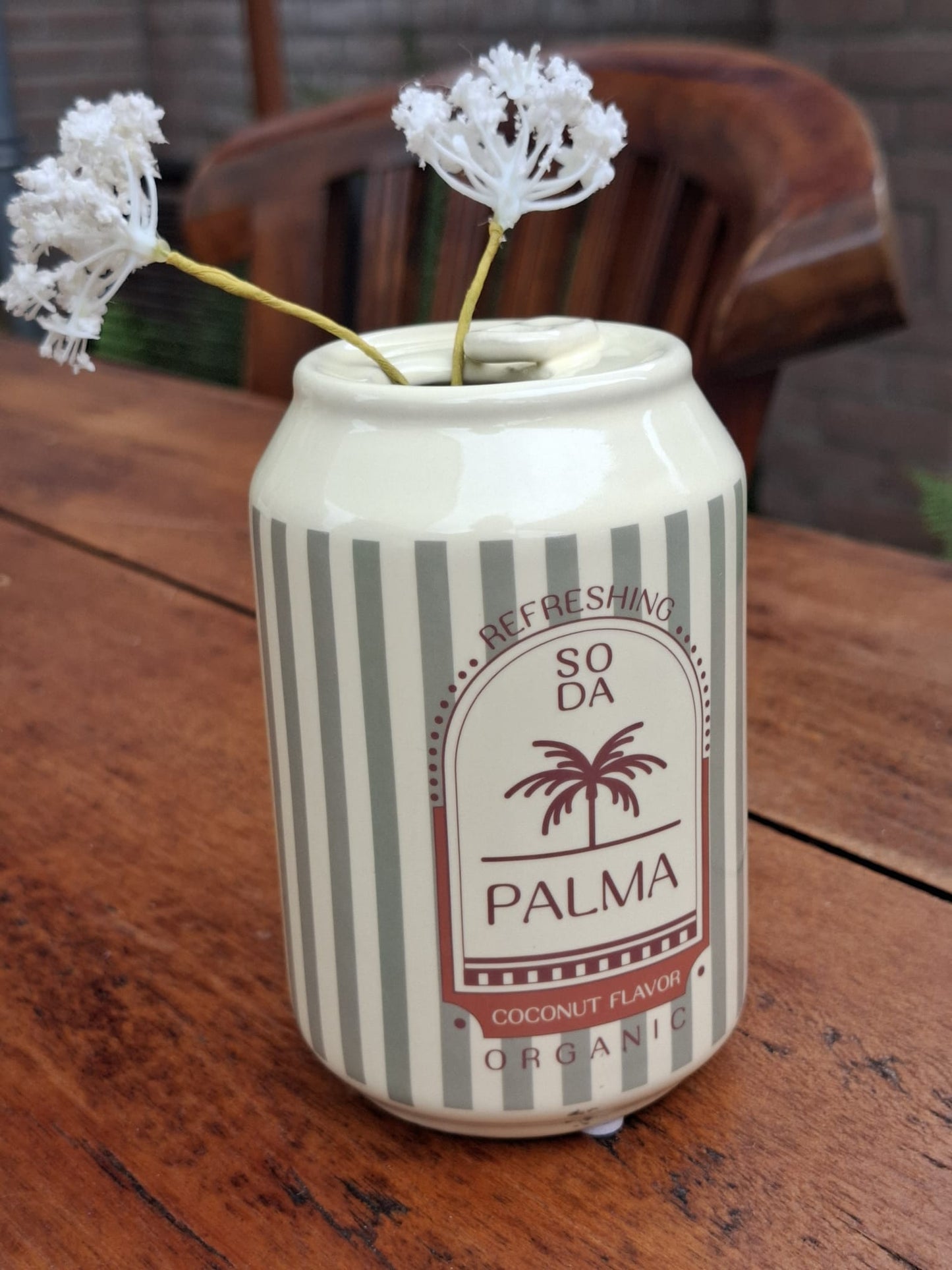 PALMA blik vaasje
