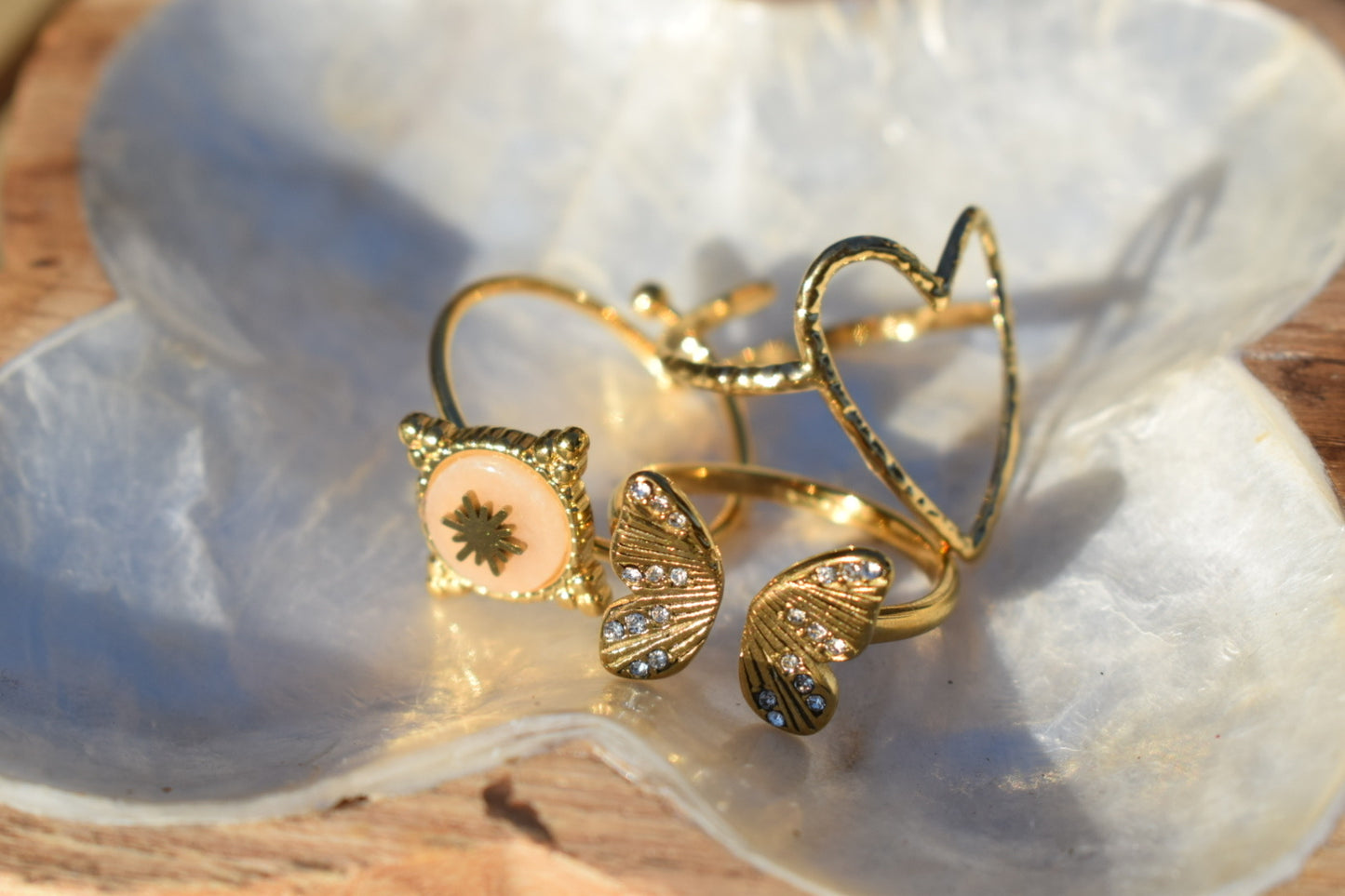 Barcelona Peach Ring Gold
