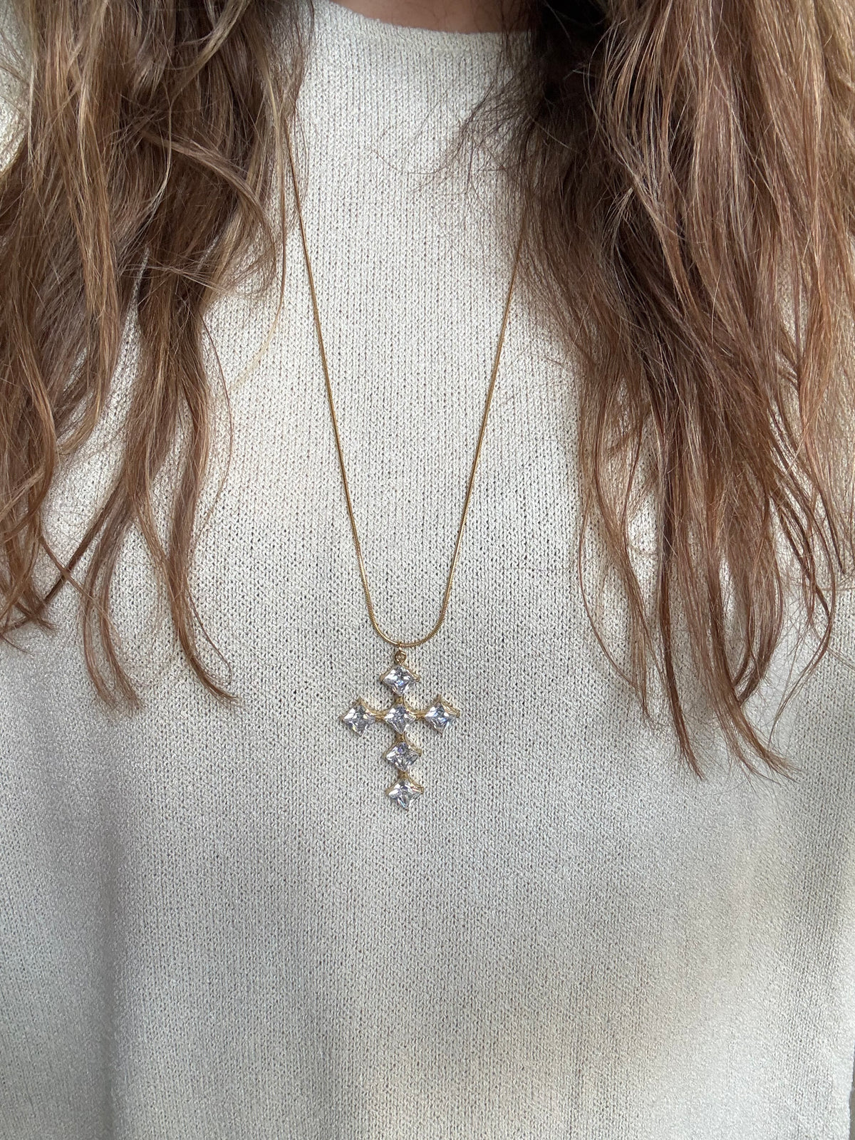 Lange Ketting Kruis