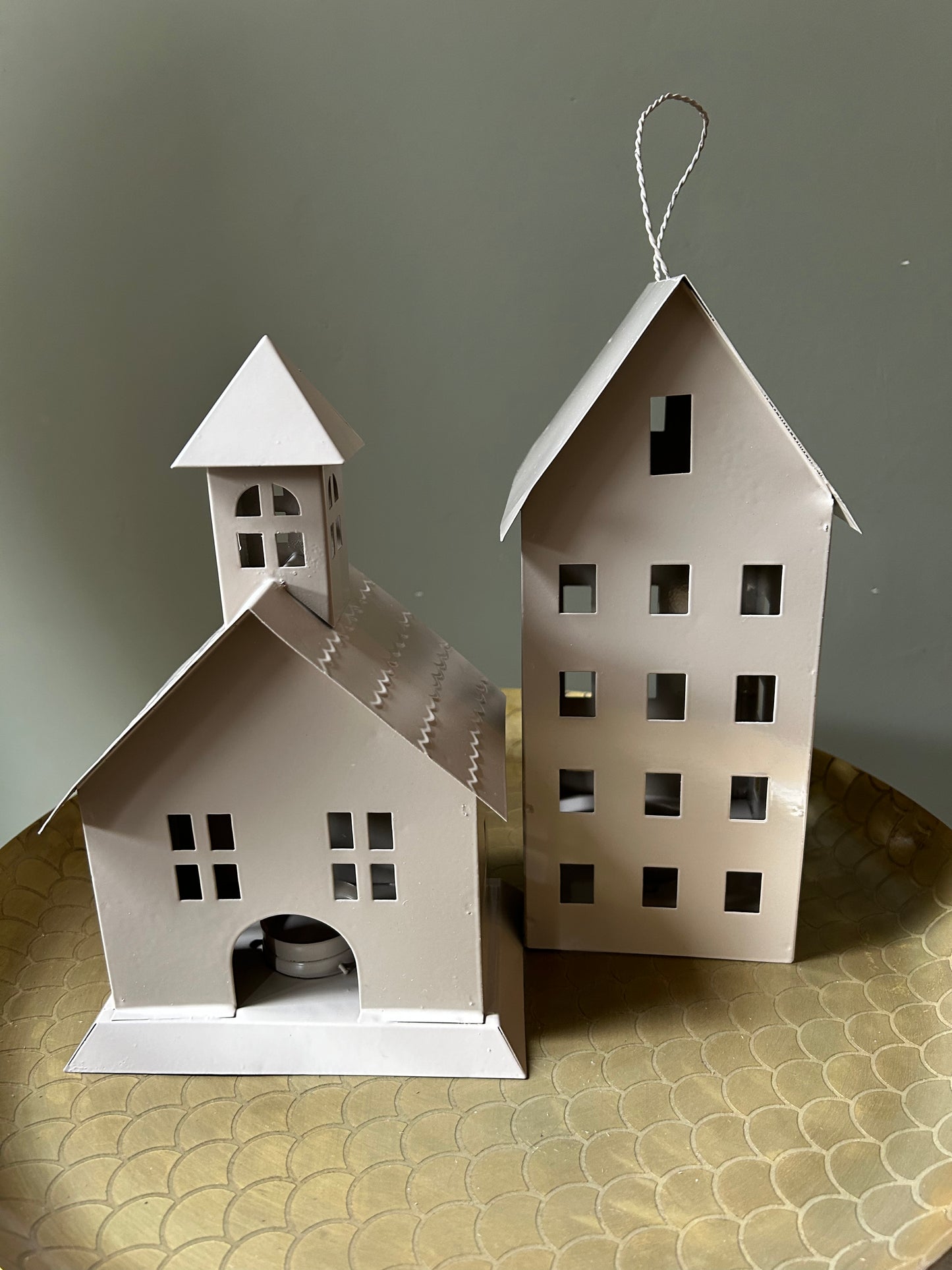 Beige huisje medium