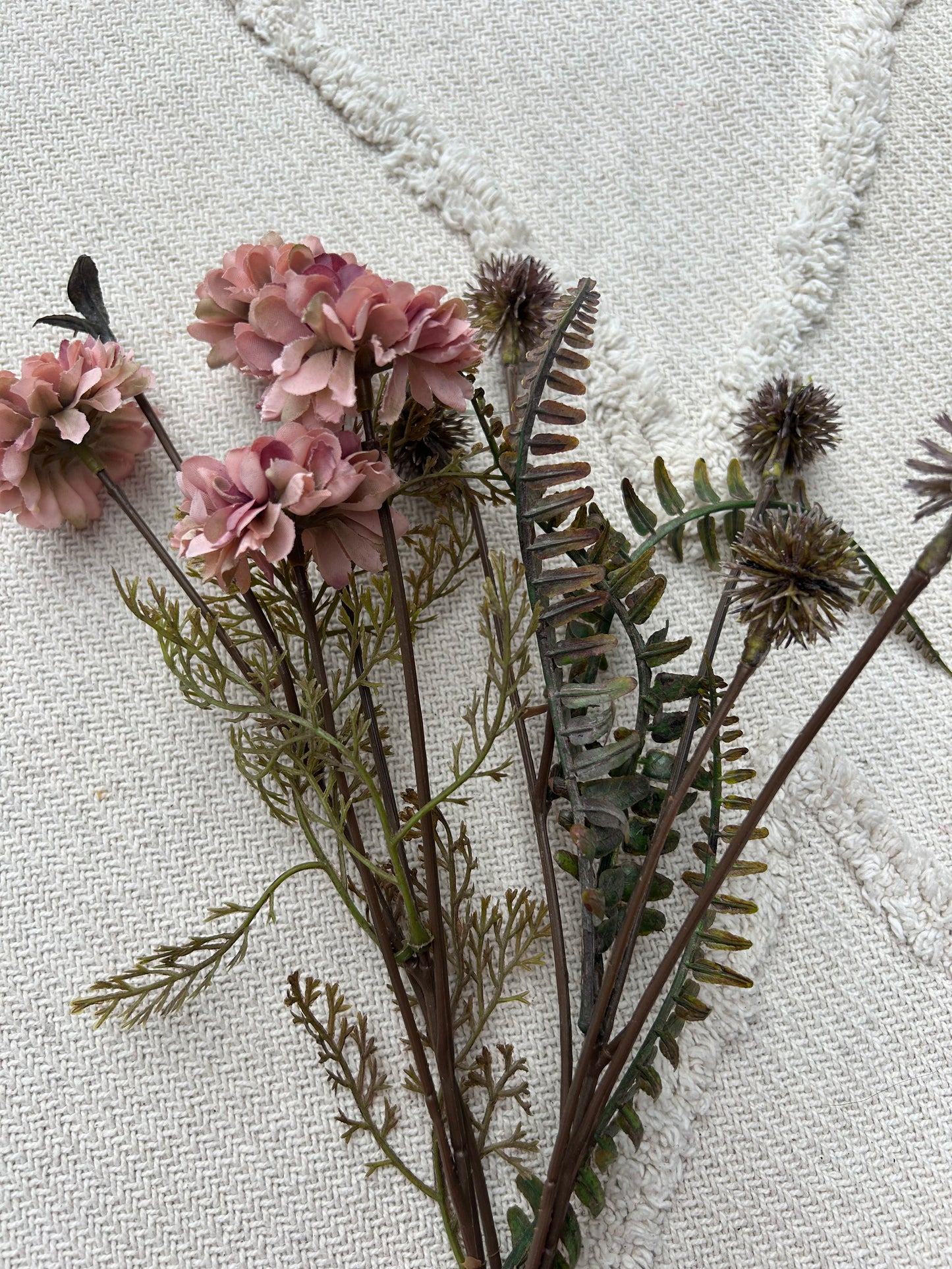 Chrysanthemum Zijden bloemen Oud roze
