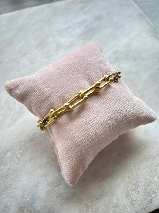 London Chain Bracelet Gold