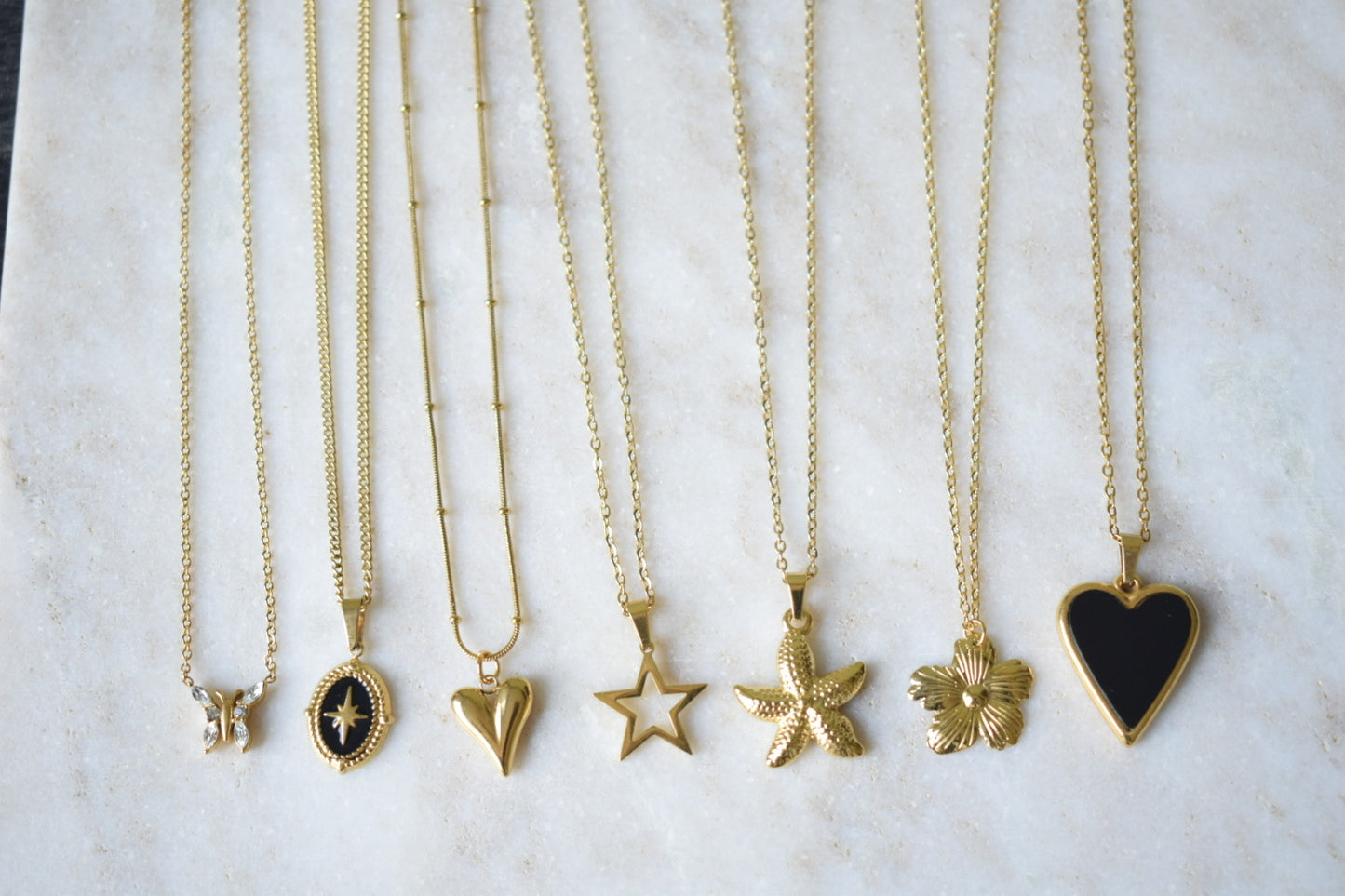 La Palma Necklace Gold