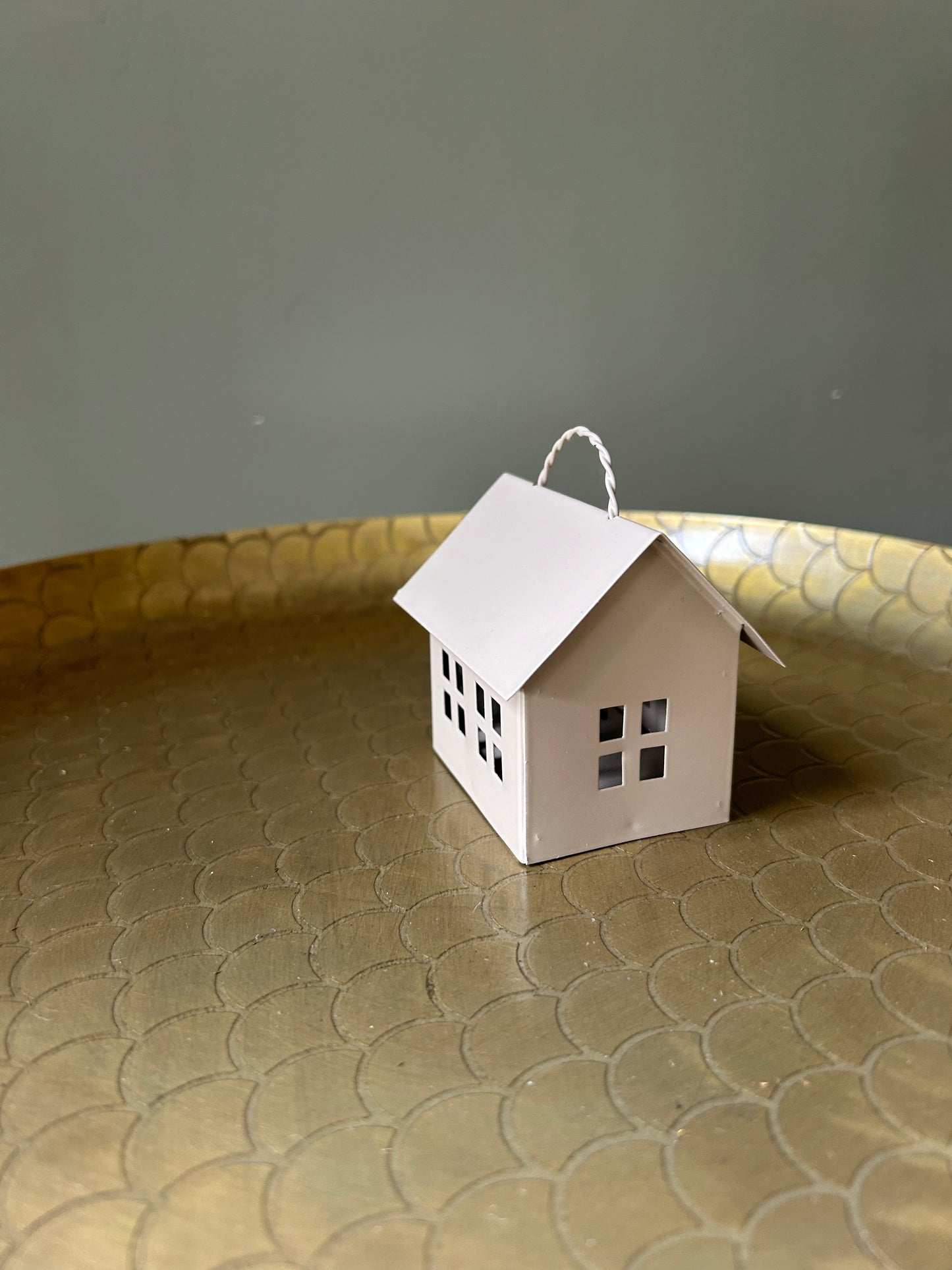 Mini Huisje Beige