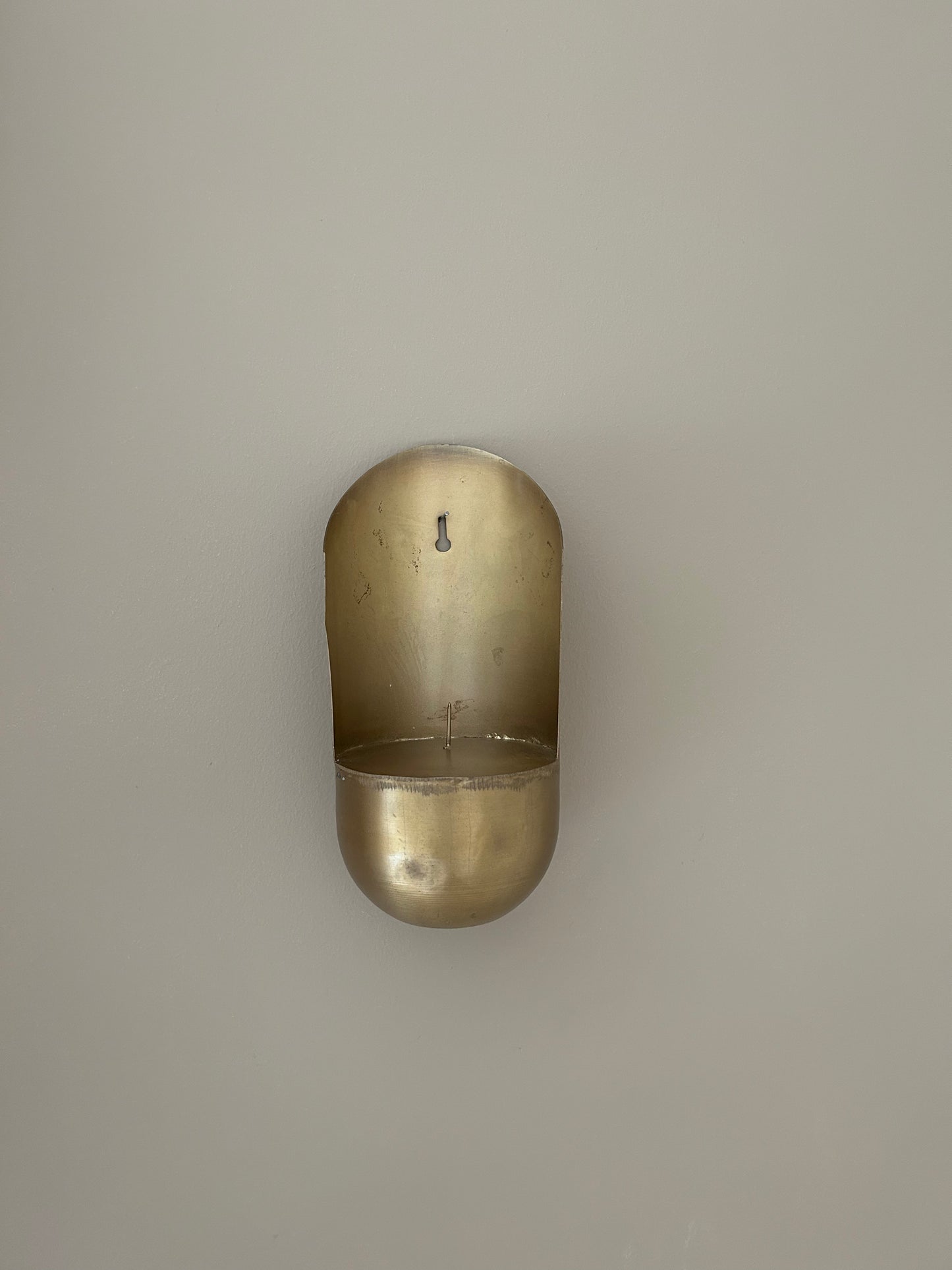 Gouden hang kaarsenhouder