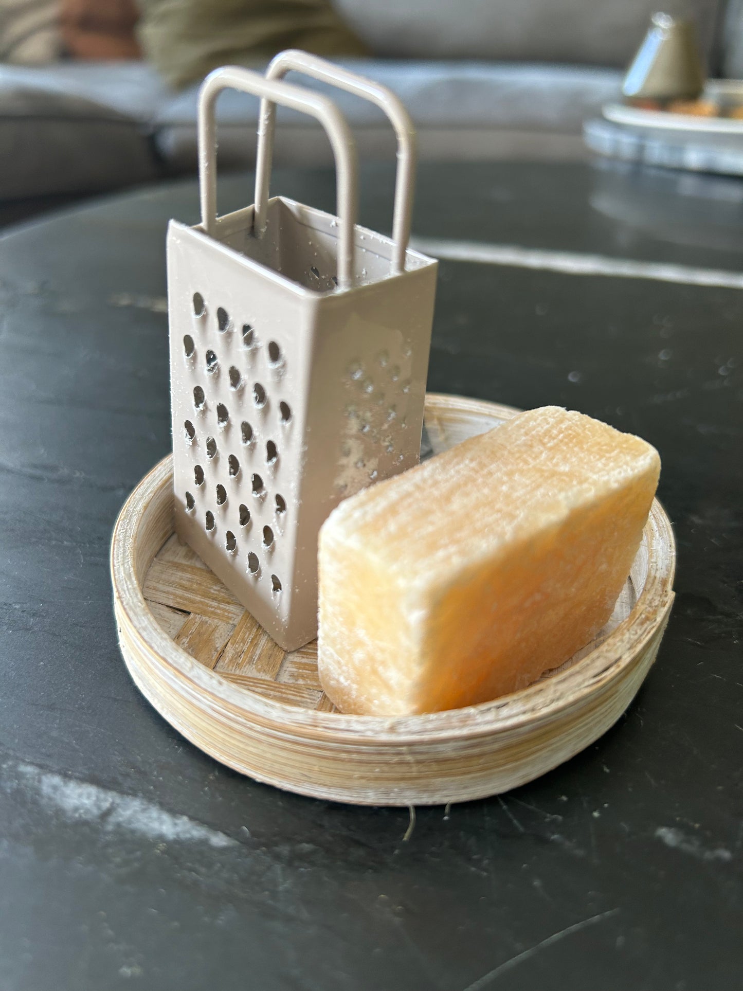 Rieten schaaltje