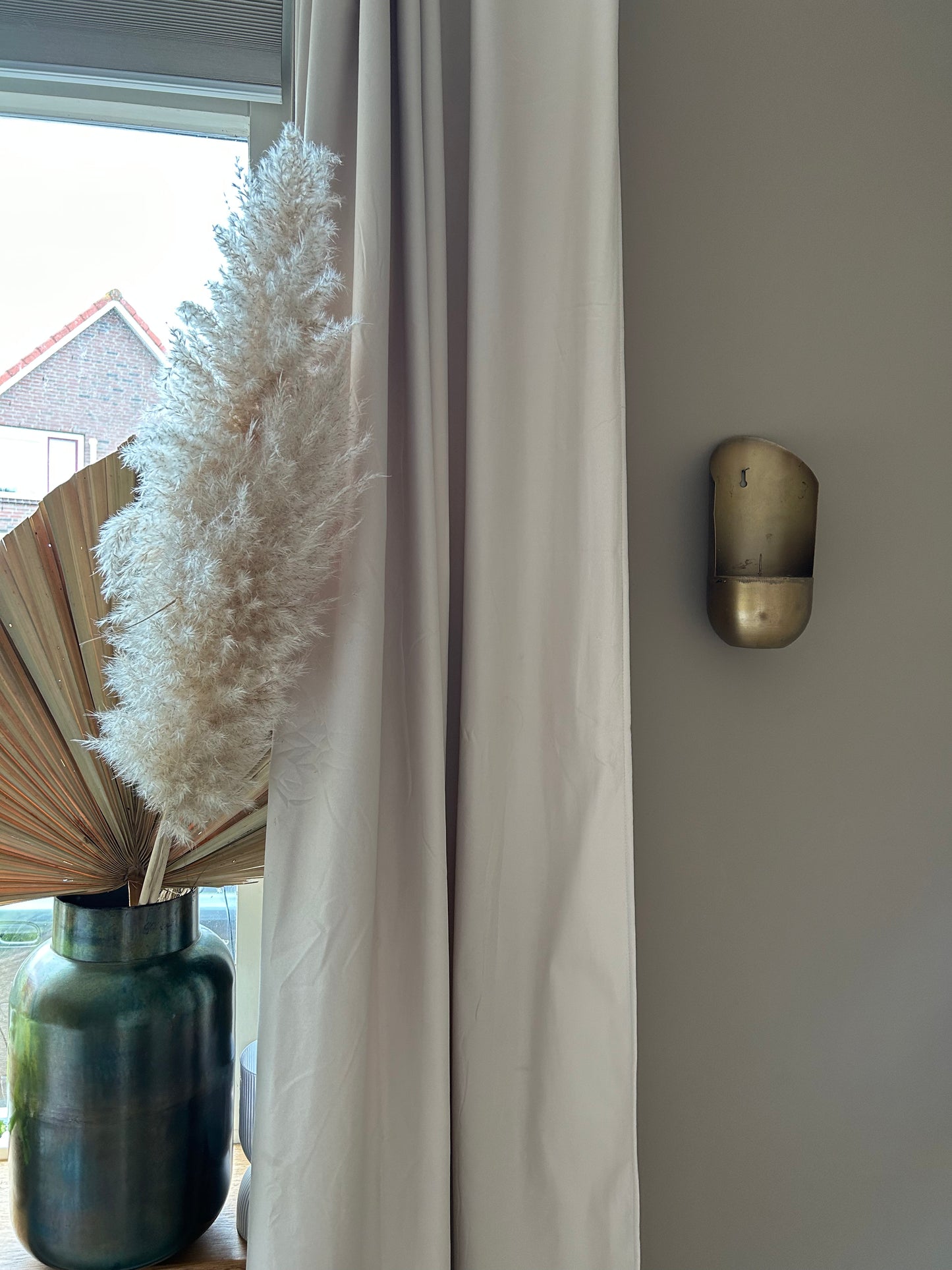 Gouden hang kaarsenhouder