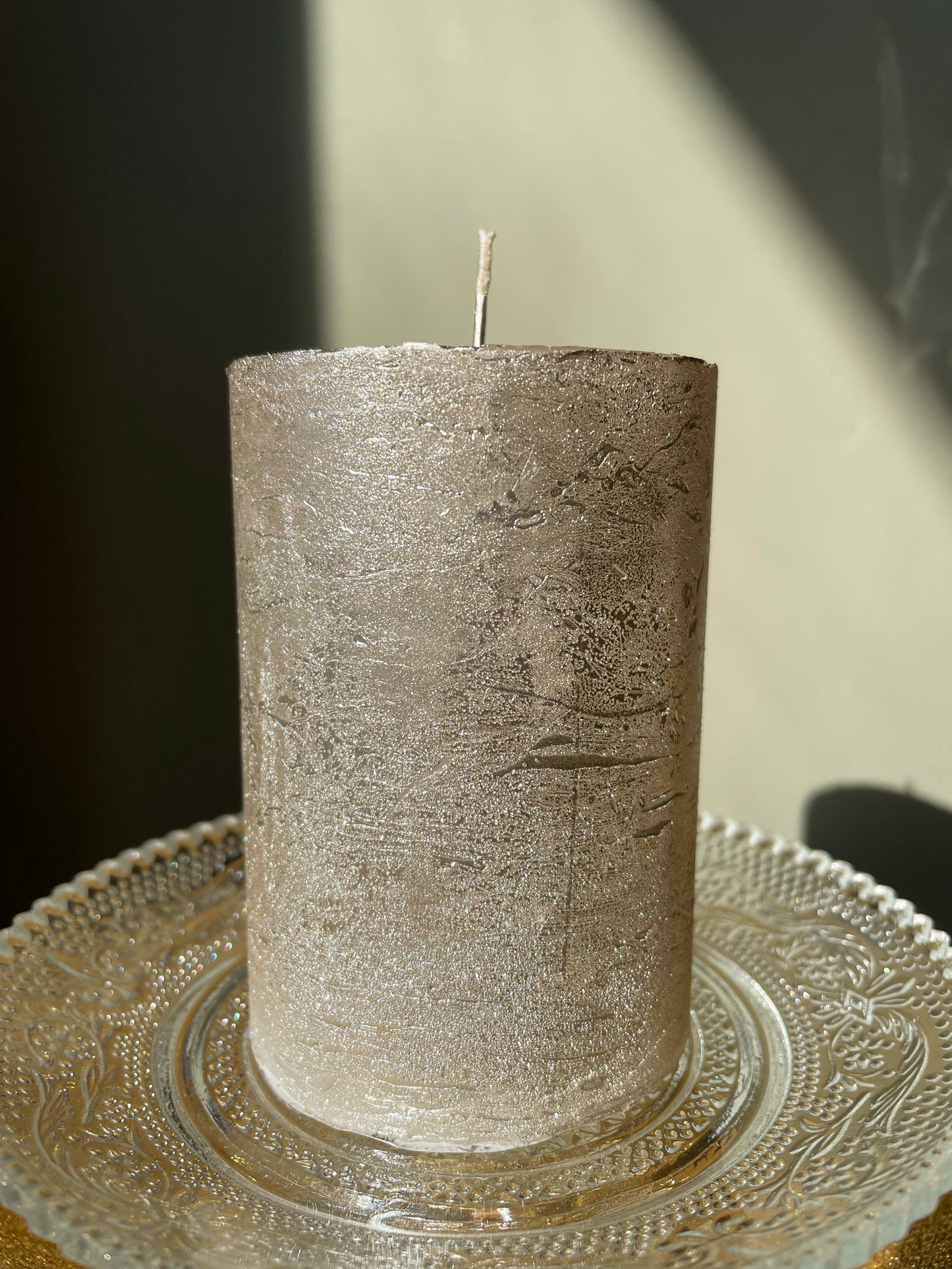 Bronzen kaars