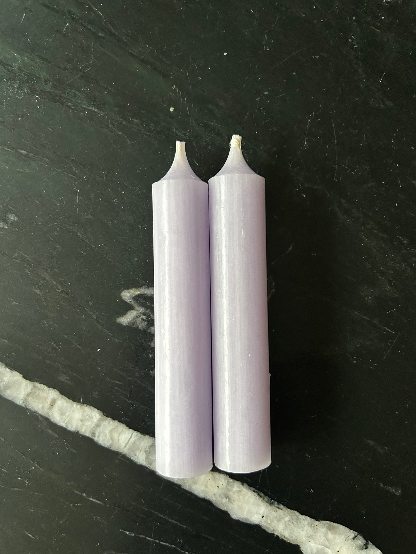 Lila kaarsen 8stuks