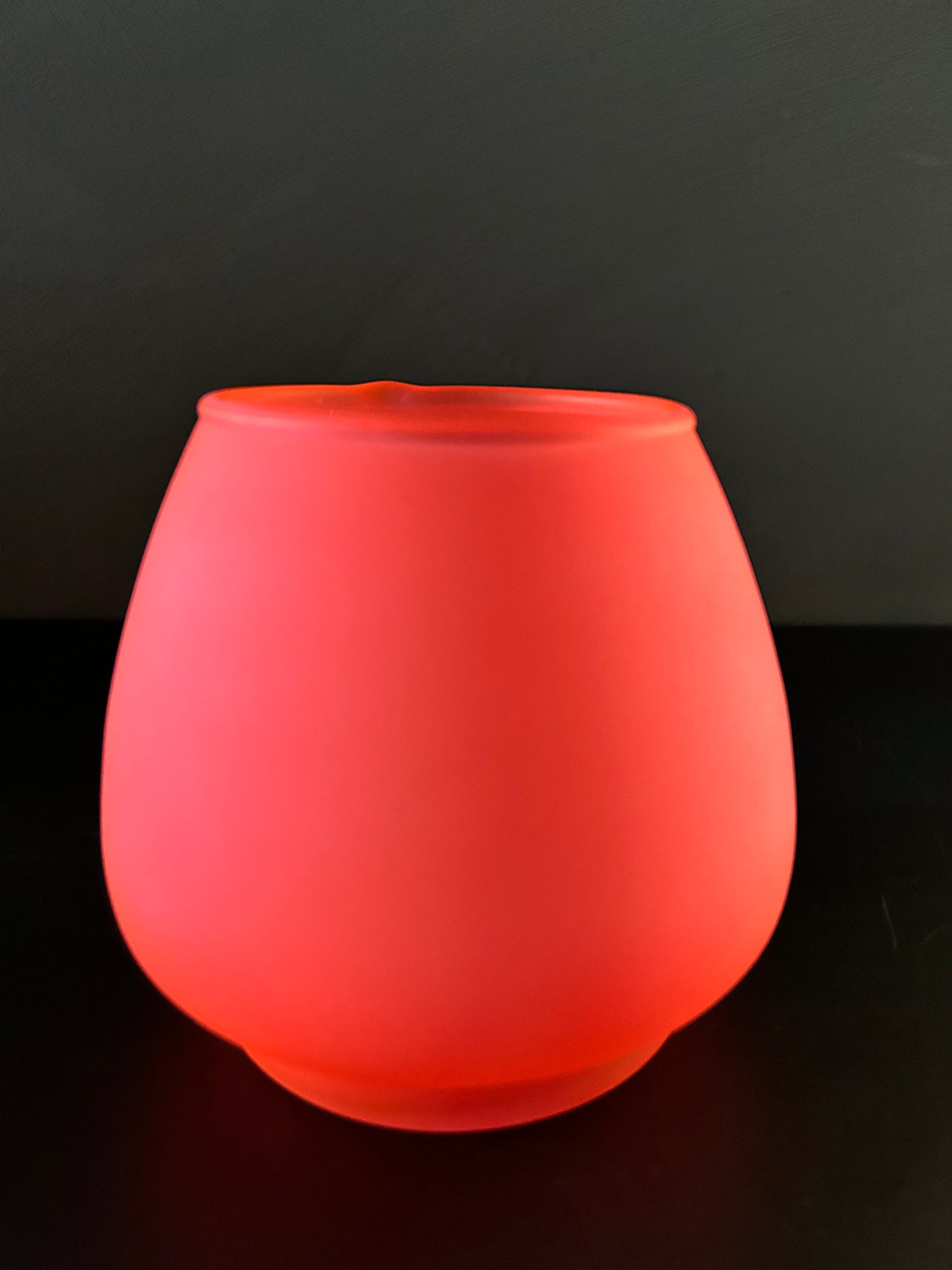 NEON oranje vaasje