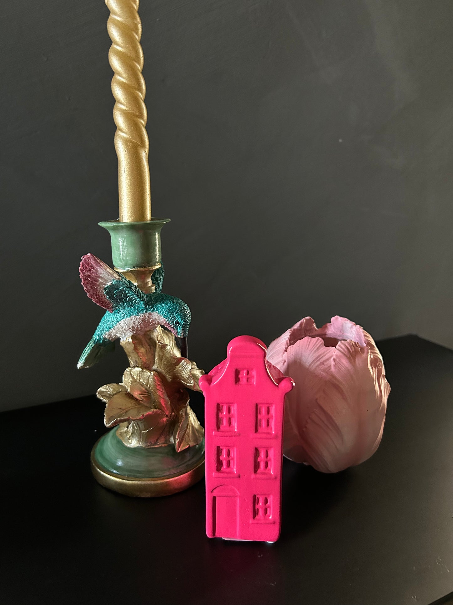 Amsterdams huisje Pink Vaasje