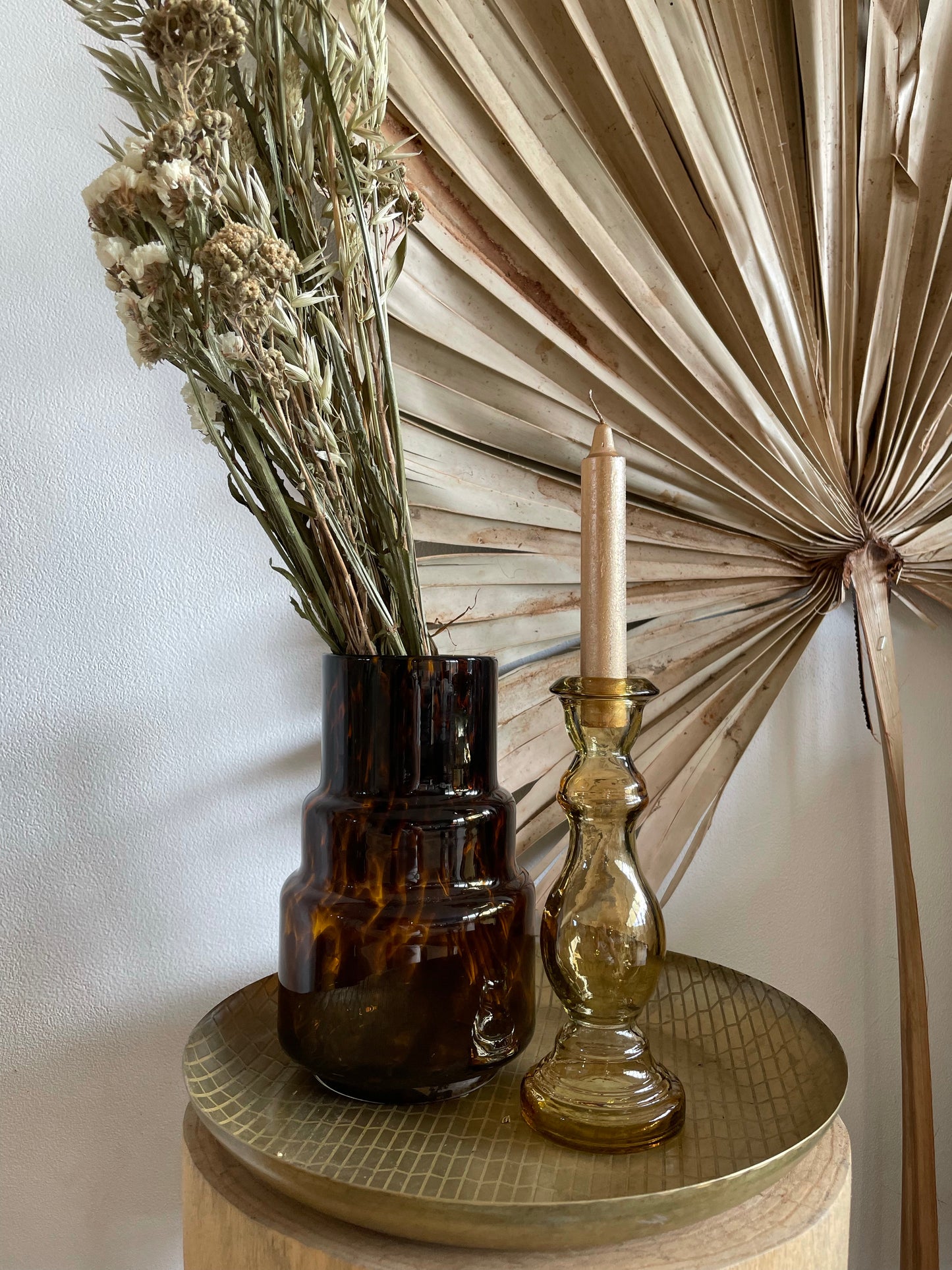 Cheetah vase