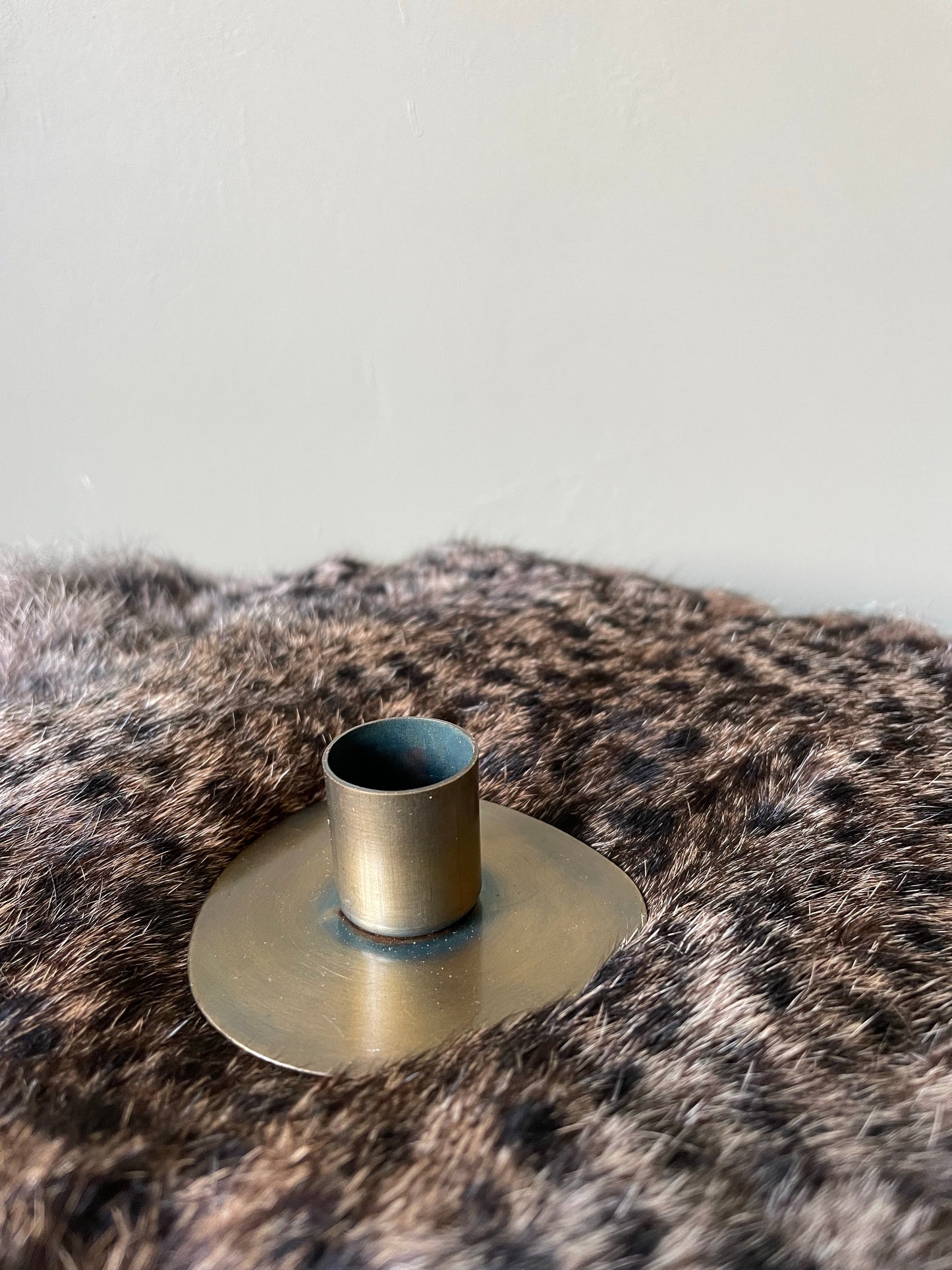 Gouden kleine kandelaar