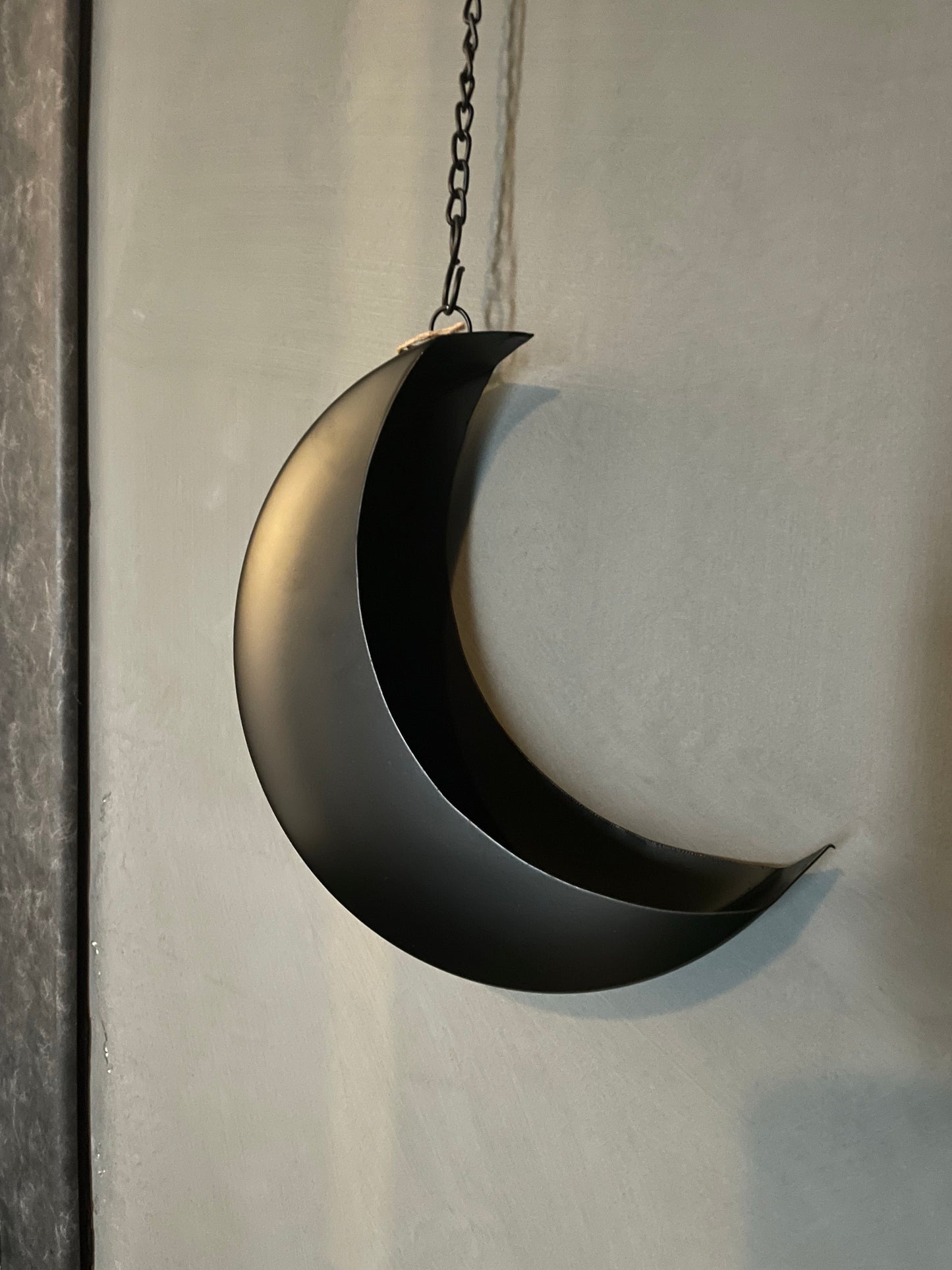 Zwarte maan hanger