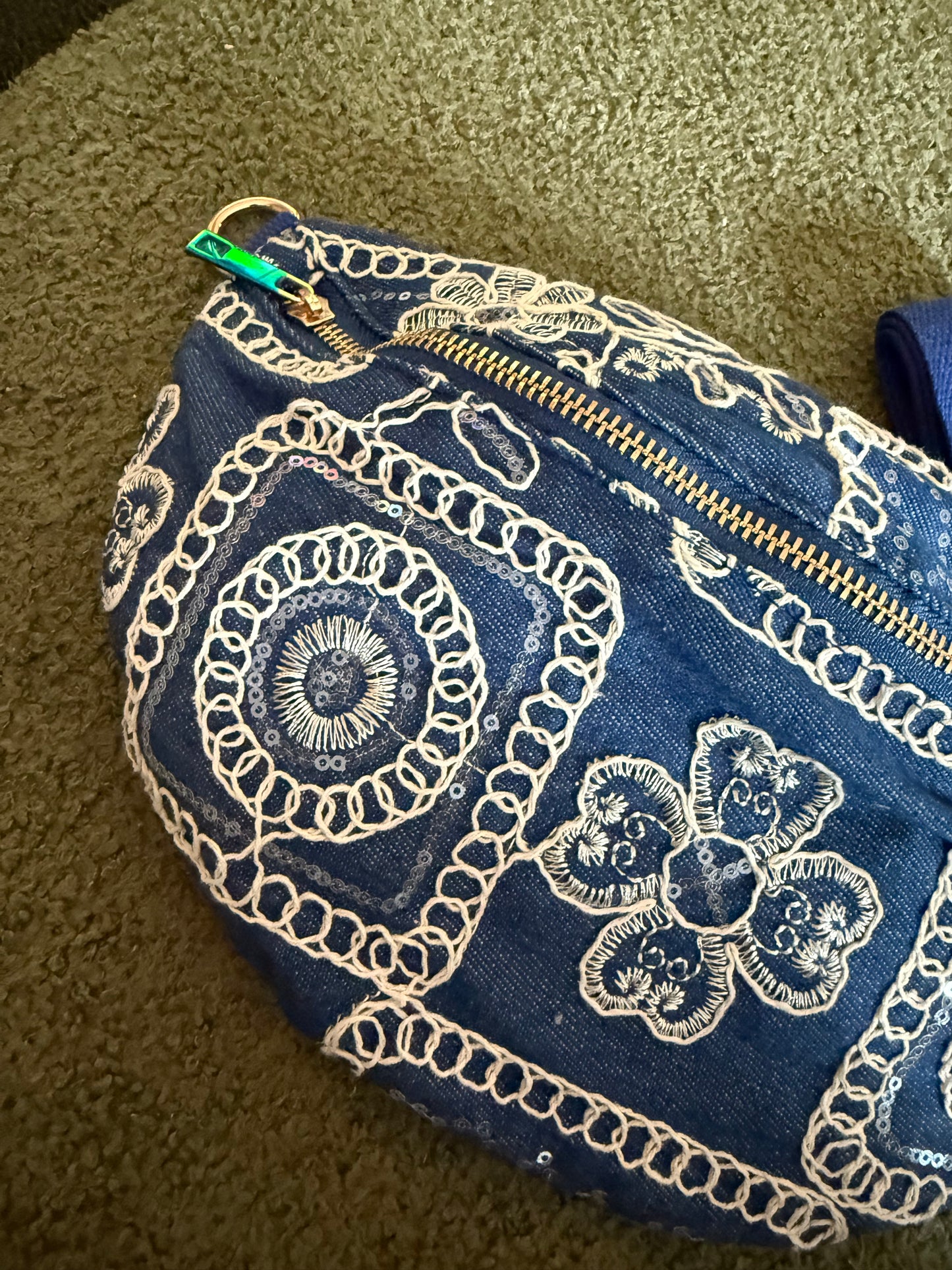 Santorini Tas blauw