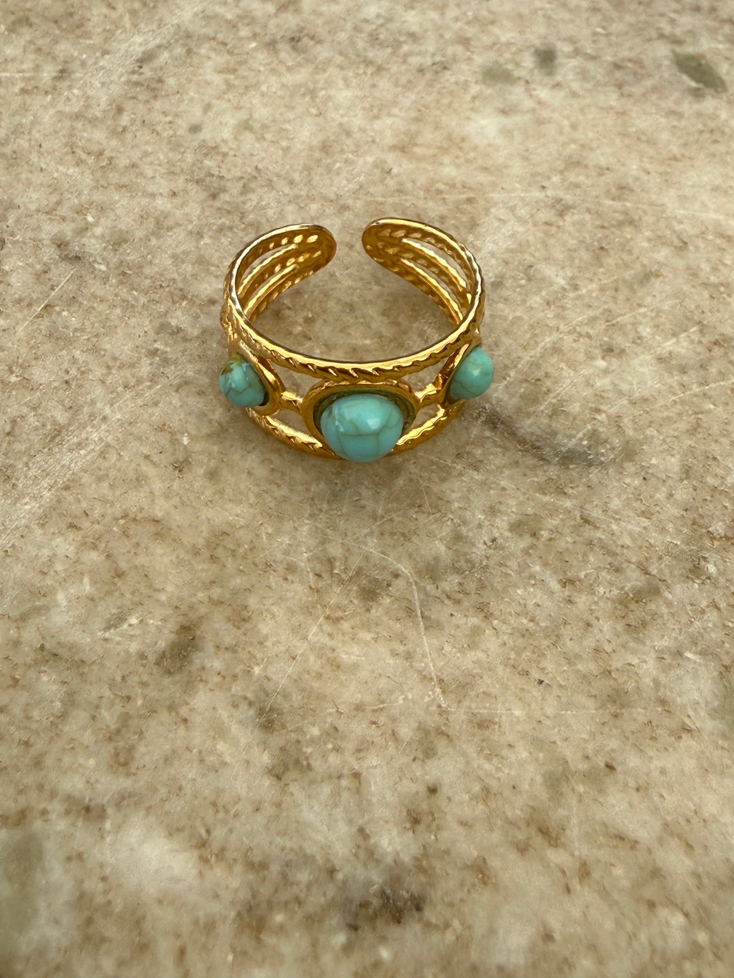 Blue lagoon Ring