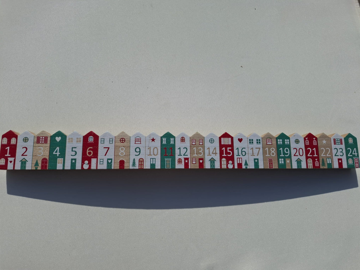 Advent kalender huisjes