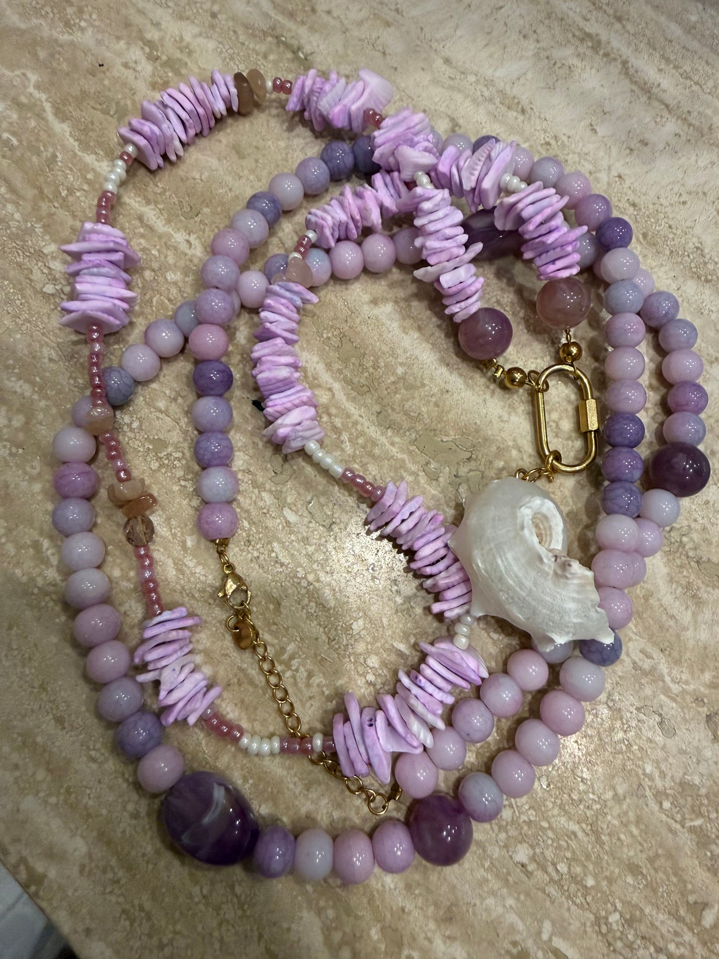 Lila Love ketting