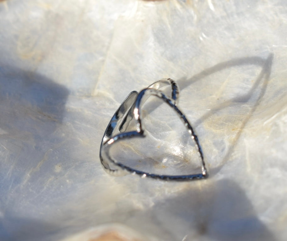 Alicante Heart Ring Silver