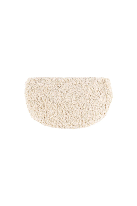 Basic teddy tas - Gebroken wit