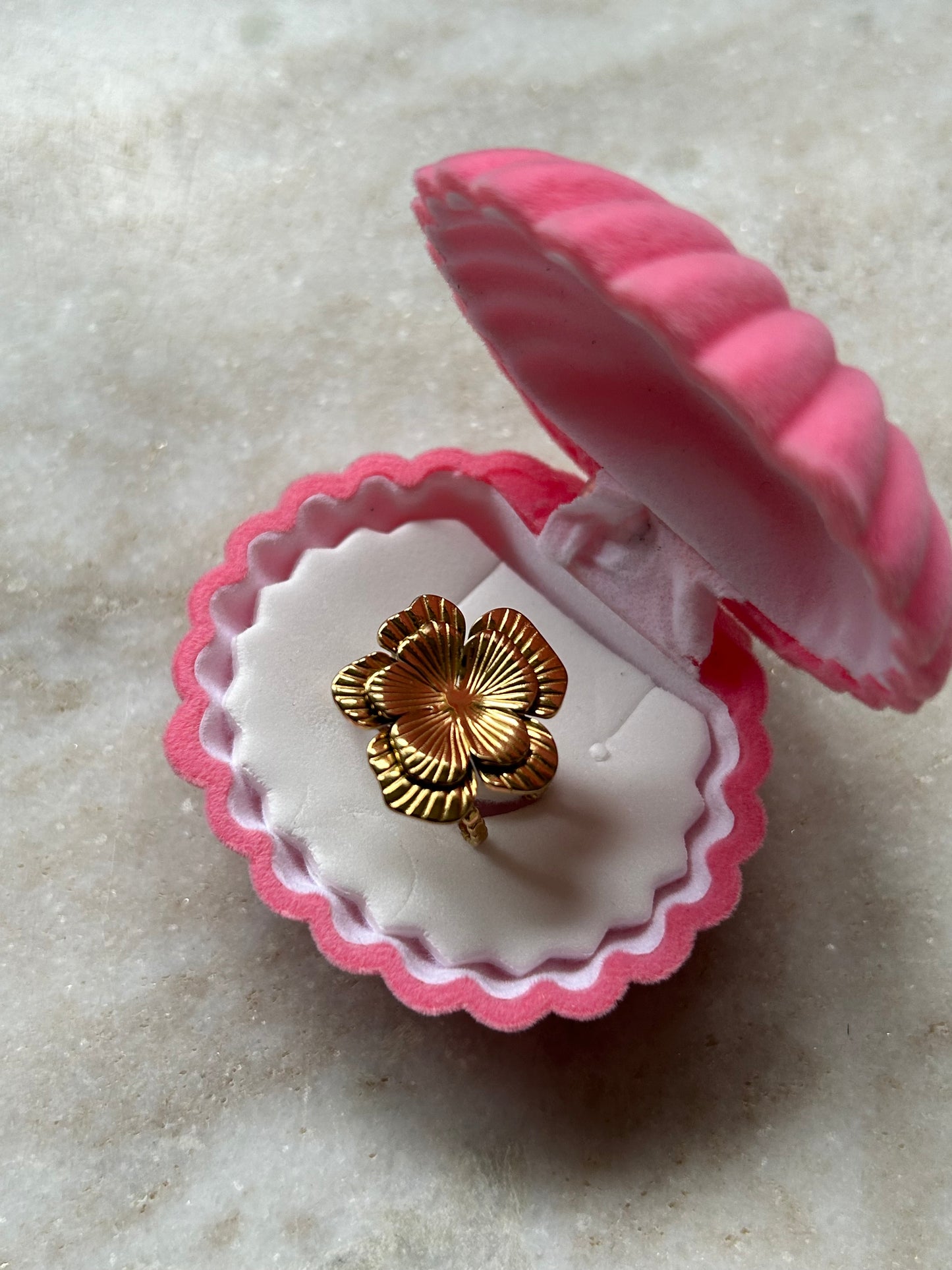 Flower Ring Gold