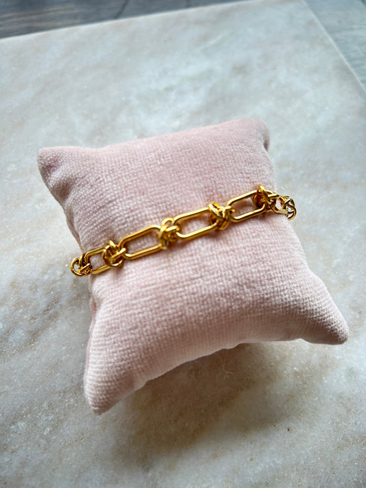 Chester Knot Bracelet Gold