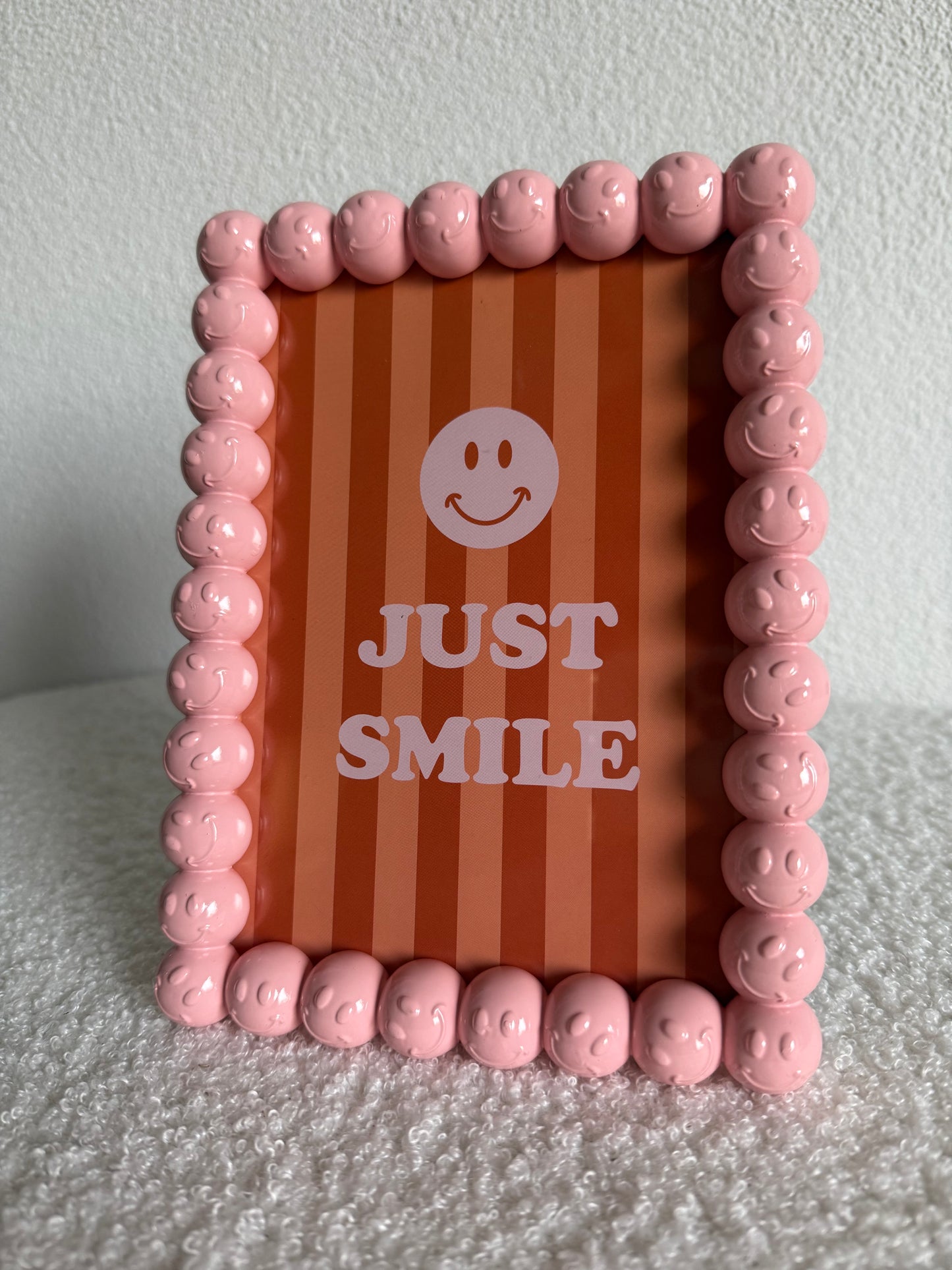 Pink Smiley Just Smile