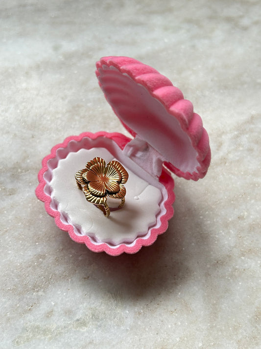 Flower Ring Gold