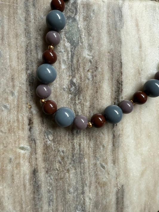 Ketting Bolletjes Mix kleurtjes