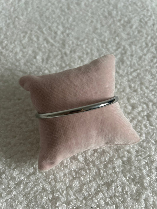 Emily Armband Bangle Zilver