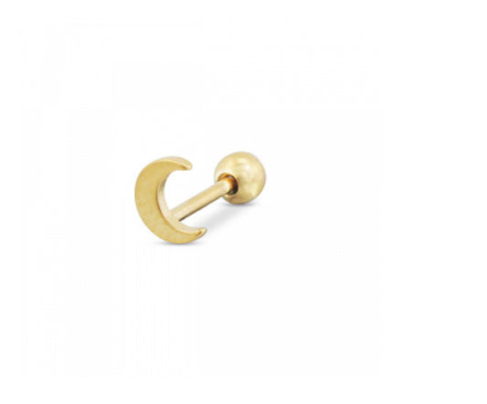 Maan piercing / knopje